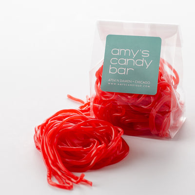 Strawberry Licorice Laces Amy's Candy Bar Chicago