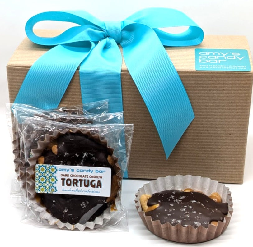 Cashew Tortugas (aka turtles) Gift Box
