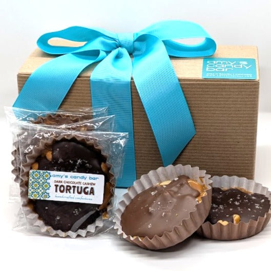 Cashew Tortugas (aka turtles) Gift Box