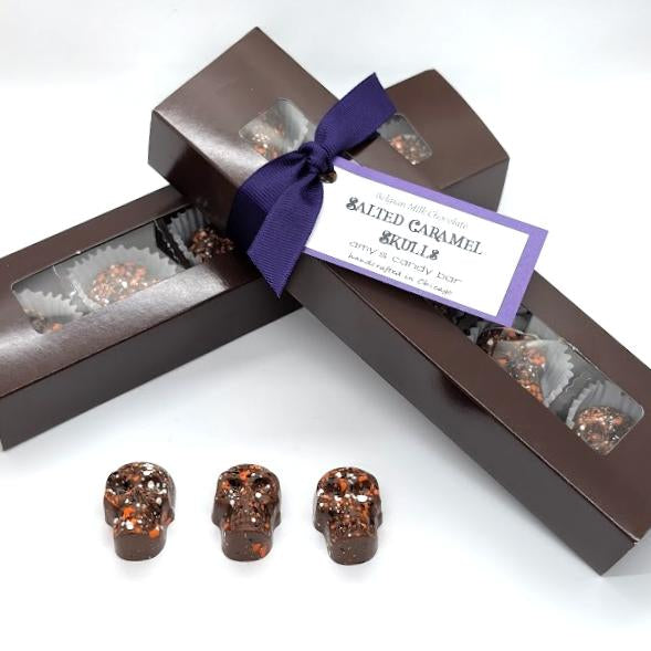 Caramel Filled Chocolate Skulls 5pc