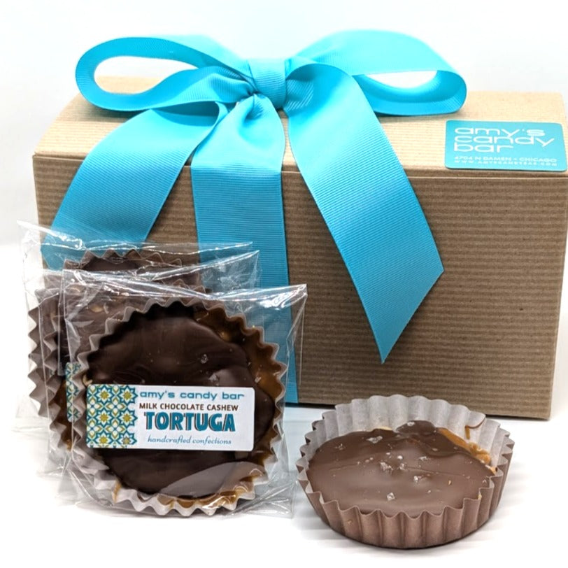 Cashew Tortugas (aka turtles) Gift Box