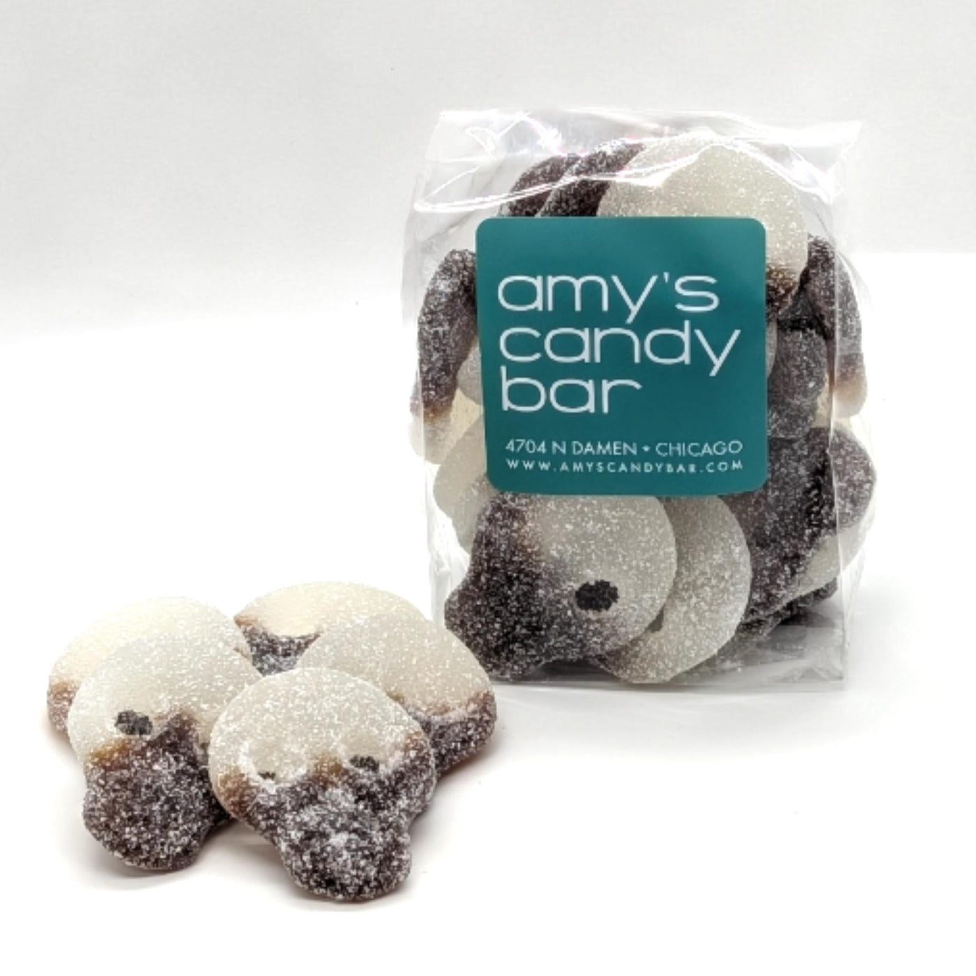 Swedish Sour Cola Gummi Skulls
