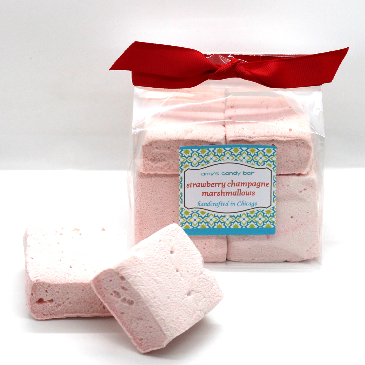 Strawberry Champagne Marshmallows