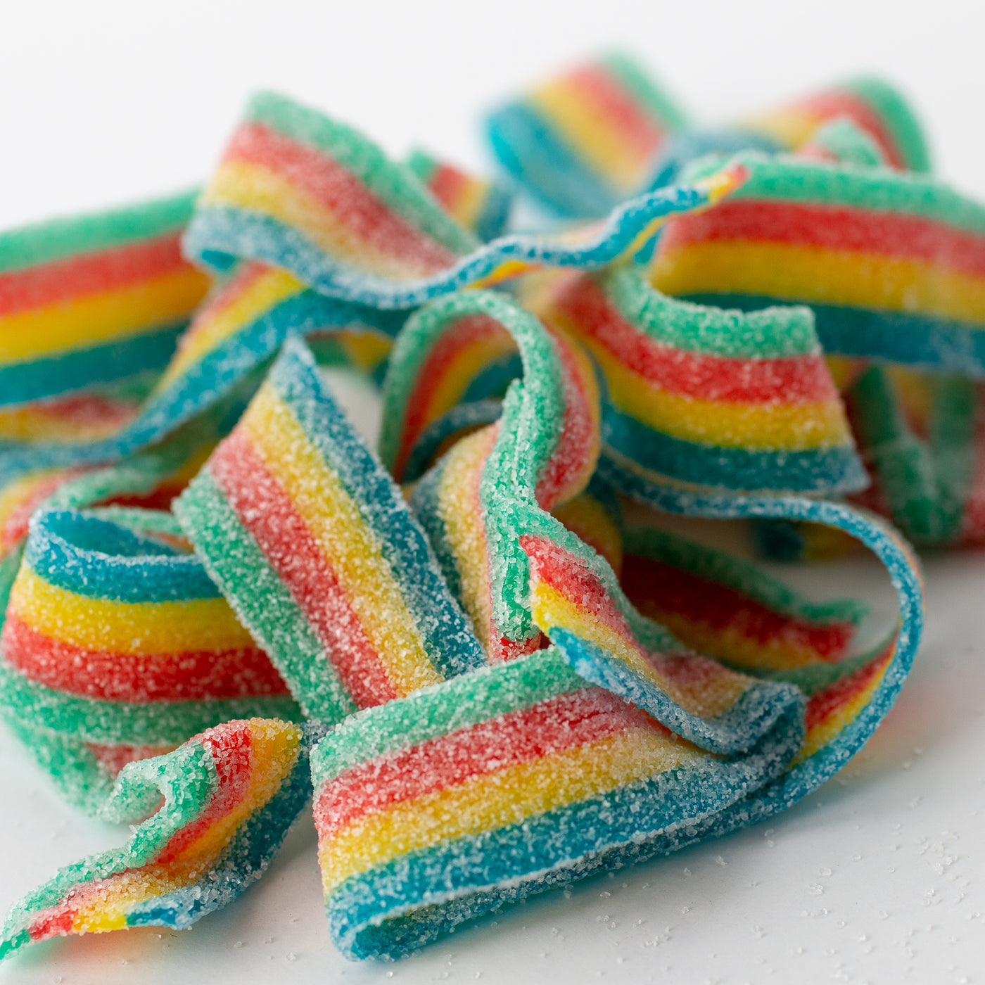 Sour Rainbow Licorice Belts Amy's Candy Bar Chicago