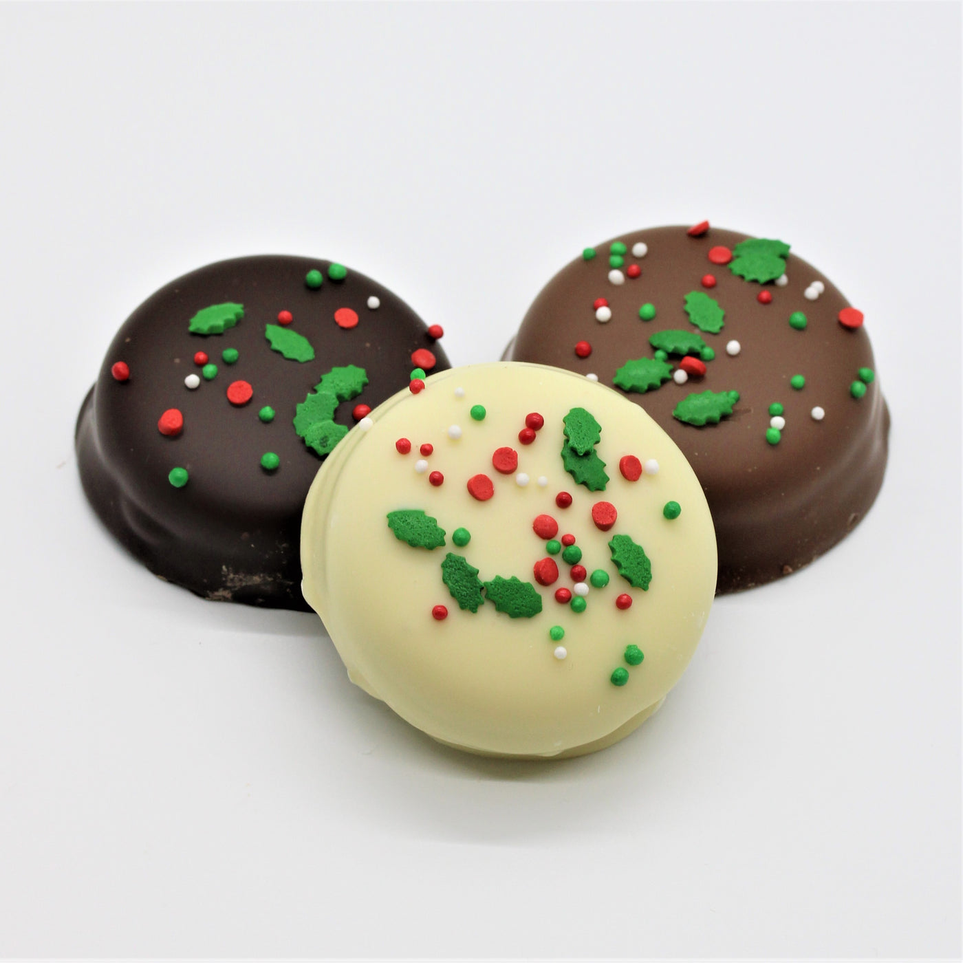 Holiday Belgian Chocolate Oreos